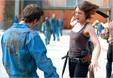 The Walking Dead Season 3 and Self-defense