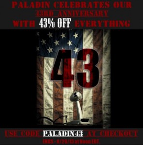 Paladin Press discount