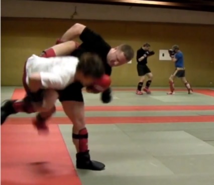 how to be more aggressive when sparring