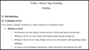 How to make an instructional video for martial arts and self-defense